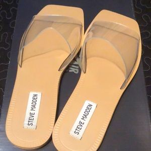 Steve Madden Nixi clear sandals